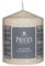 Price's Candles - Altar Candle - 100mm x 80mm - Unscented - Up To 50 Hour Burn Time - Smokeless & Dripless