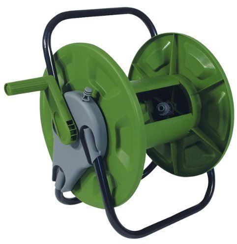 Kingfisher HOSE REEL FREE STANDING OR WALL MOUNTED. HOLDS 60m OF HOSE. EASY WIND HANDLE