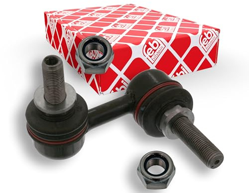 febi bilstein 42571 Verbindungsstange mit Sicherungsmuttern, 1 Stück | Kompatibel mit: NISSAN GT-R
