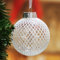 SLEETLY 28pk Bauble White Ornaments for Christmas Tree Holiday Xmas Decorations, Shatterproof Plastic 3.15 Baubles, Icicles and Snowflakes