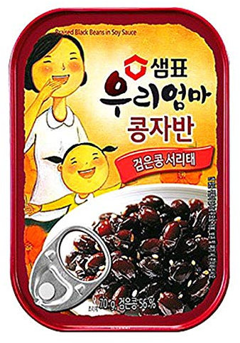 Sempio Braised Black Beans in Soy Sauce 70g