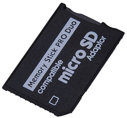 ODETOJOY Mini Adaptateur de Carte Micro SD vers MS Card, Lecteur de Carte TF Memory Stick, MS, MS Pro Duo Adaptateur Carte convertisseur Coque