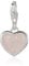 Thomas Sabo Damen Charm-Anhänger Herz Rosenquarz Charm Club 925 Sterling Silber 1361-034-9