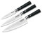 Böker 130420SET Damast Black Messerset Kochmesser, Holz, Schwarz