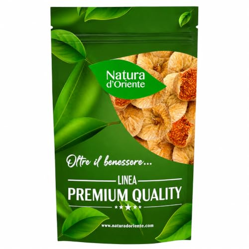 NATURA D'ORIENTE Fichi Secchi 250g Frutta Essiccata | Fichi essiccati selezionati • Ideali come snack e per ricette dolci