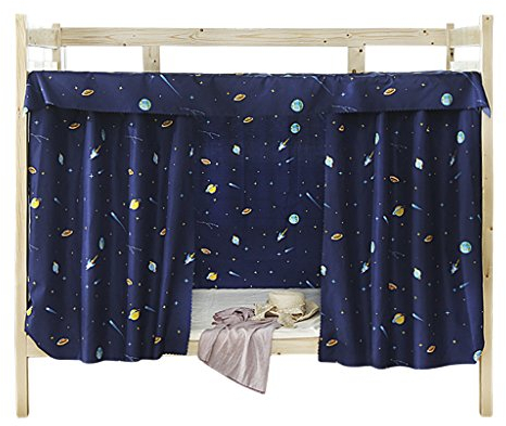 BAO CORE Bettvorhang Hochbett Etagenbett Schlafsaal Mid-Sleeper Bett Zelt Vorhang Tuch Baldachin Verbreitung Blackout Vorhänge Staubdicht Moskito Schutz Bildschirm Net Studentenwohnmein Moskitonetz