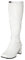 Golden Beads Sto- gogo-Wht-8, Stivali ad Altezza Ginocchio Donna, Bianco, 41 EU