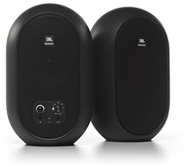 JBL 1 Serie 104 Kompakte, aktive Desktop-Referenzlautsprecher mit Bluetooth (paarweise verkauft)