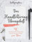 Das Handlettering Übungsheft für Anfänger: 40 wunderschöne Kalligraphie Alphabete und Vorlagen zum Üben (inkl. Grundlagen, Schmuckelemente, Tipps und Tricks)