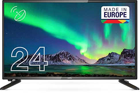 Cello C2420SDE Televisor LED HD Ready de 24 Pulgadas con Sintonizador Triple DVB-T2 S2 Incorporado