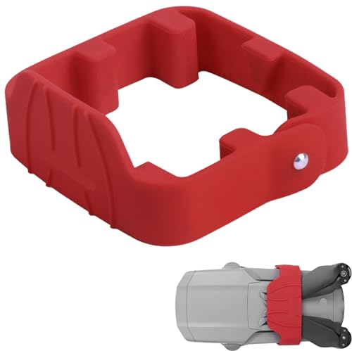 Drohnen Propeller Halterung, 1 Set, kompatibel mit DJI Mavic Air 2, DJI Air 2S, in Rot, aus Silikon, Rotorblätter Schutz Drohne, Propellerhalter Transportschutz, Prop Drone Holder, Drohnenhalter Kit