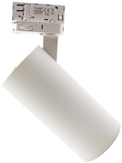 FARETTO LED A BINARIO TRIFASE 30W 220V BIANCO LUCE SWITCH 3000K-4200K-6400K