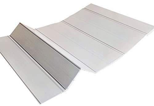 MNBVH Badewannenabdeckung Weiß, Badewannen Abdeckung Staubdicht Brett, Badewannen Isolations Abdeckung, PVC Platte, Badewannen Dämmplatte Holz-Plastik Badewannenabdeckung 133 × 75 × 1.1 cm