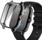 Miimall Schutzfolie Kompatibel mit Amazfit GTS 3 Hülle, Weiche TPU Rundum Displayschutz Schutzhülle Ultradünner Kratzfest Schutz Hülle für Amazfit GTS 3 - Schwarz