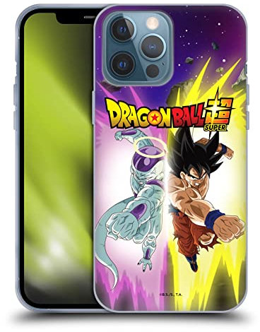 Head Case Designs Offizielle Dragon Ball Super Frieza Und Goku Universe Survival Arc Gelhülle [Militärischer Schutzgrad] Kompatibel Mit Apple iPhone 13 Pro Max Und Kompatibel Mit MagSafe