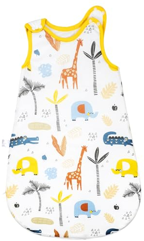 FLYISH DIRECT Baby Schlafsack Winter, 2.5tog Warm Babyschlafsack, Baumwolle Babyschlafsack für Neugeboren und Kinder, 66cm