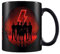 AC/DC - Taza Pwr Up (Talla Única) (Negro, Rojo)