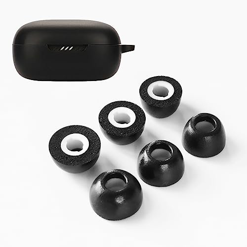 TENNMAK Memory Foam Ohrstöpsel Ersatz für JBL Live Pro 2 TWS Ohrstöpsel & Kopfhörer Hülle