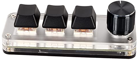 USB-Tastatur, Programmierbare DIY-Tastatur Mit Benutzerdefiniertem Mechanische Gaming-Programmiermakro, Einhändige OSU Standard für Gaming Office (3