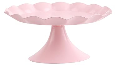 Présentoir à Gâteau, Présentoir à Gâteaux Rose élégant pour Présentoir à Desserts Polyvalent pour Cupcake Dessert Fruit Rose(S)
