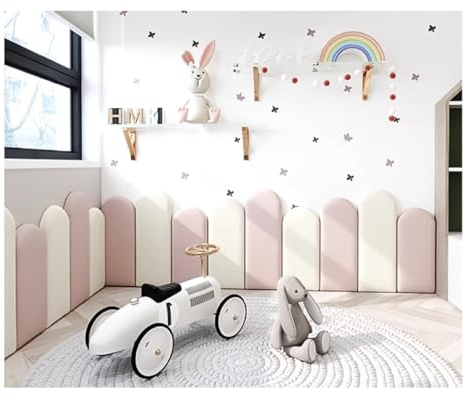 3D Ziegel Tapete Selbstklebend Wandpaneele 3D-Anti-Kollisions-Wandpolsterung For Kinder, Wasserdichte Wandaufkleber Aus Technischem Stoff, Selbstklebende, Weiche Wandschutzmatte Am Bett For Schlafzimm