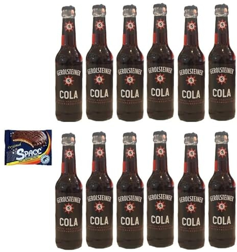 12 Flaschen Gerolsteiner Cola a 0,33 L inkl. MEHRWEGPFAND + Space Keks gratis a 45 g Von Onlineshop Bormann