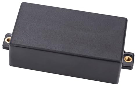 Alomejor 2 Fundas para Pastillas Humbucker para Guitarra Eléctrica, Cubiertas Selladas para Pastillas para Guitarra SQ, Evitan Daños, a Prueba de Polvo, Fundas para Pastillas