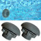 Hekasvm Einlass/Auslass Ventil für Kompatibel mit Coleman, Intex, Bestway, Oberirdischen Poolfilterpumpen, Poolpumpen-Ersatzteilen, für 1-1/2 Zoll Schlauch (Filterventil x 2)