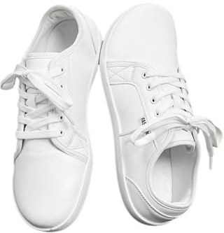 Treer Chaussures Pieds Nus Homme Automne Chaussures Pieds Larges Légères Barefoot Confort Chaussures Minimalistes avec Semelle à Chute Zéro Homme Barefoot Shoes Running Sneakers PU Artificiel