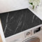 Tappetino Antiscivolo per Lavatrice e Asciugatrice 50x50cm,Super Assorbente Tappetino Protezione Superiore per Lavatrice a Tamburo Coperchio Universale per Frigorifero Cucina Lavanderia (Multicolore5)