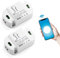 2 pezzi Interruttore Smart Alexa, Interruttore WiFi, Interruttore Alexa Luci Controllo Vocale, Alexa Interruttore Compatibile Con Amazon Alexa, Google Home, Controllo Tuya/Smart Life APP