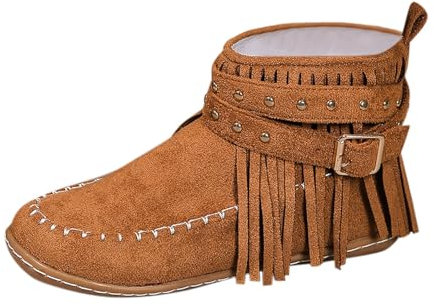 EJIMUQO Regali Di Natale Stivali Alti Con Zeppa Interna Stivali Donna Alti Color Cuoio Stivali Moto Enduro 44 Stivali Con Zeppa Interna Numero 33 Stivali Donna Eleganti Tacco