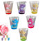 UZKWYKYC Care Bear Shot Glasses Swear, Love Bear Colored Cocktail Mug 6 piece Set, with Heavy Base for Cocktail, Whiskey, Travel, Bar, Perfect for Parties, Gatherings