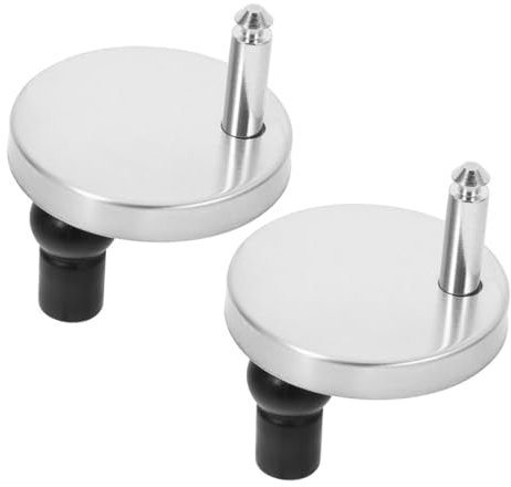 Housoutil 2juegos Repuesto Para Asiento De Inodoro Tornillos y Bisagras Fácil Instalación