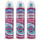 3x Foaming Glass Cleaner Spray 300ml | Invisible No-Drip Formula for Windows, Mirrors & Glass | Citrus Scent | Fast-Drying, Streak-Free Shine | Total 900ml | Ideal for Home, Car & Office Use
