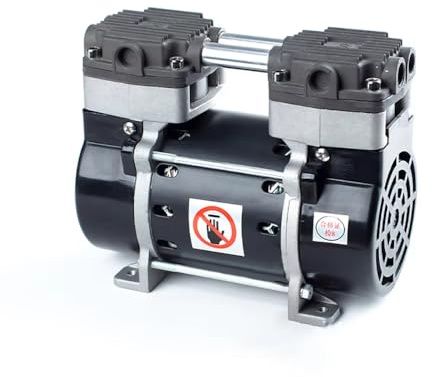 Toplionace Pompa per Vuoto Silenziosa Senza Olio, Piccola, AC 220V 180W, Mini Pompa a Pressione Negativa