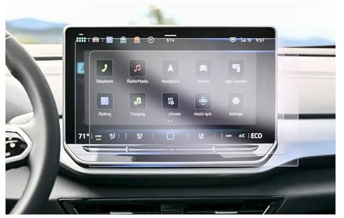 LKRGBXA Navigation Schutzfolie Für VW Für Golf 8,5 2025 Für MK8.5/7 2024 Auto LCD 12,9 ZOLL GPS Navigation Touch Gehärtetem Glas Display-schutzfolie Zubehör