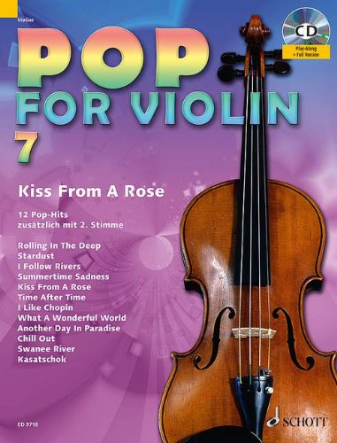 SCHOTT POP FOR VIOLIN BAND 7 - VIOLON Klassische Noten Violine