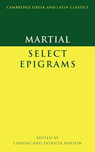 Martial: Select Epigrams