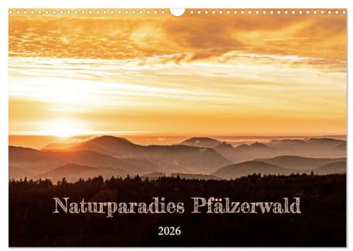 Naturparadies Pfälzerwald (Wandkalender 2026 DIN A3 quer), CALVENDO Monatskalender: Der Pfälzerwald -vielfältige Natur in allen Farben und Formen (CALVENDO Natur)