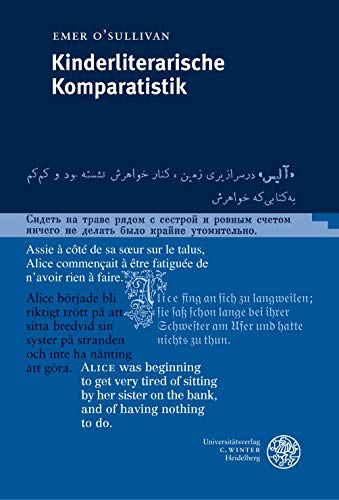 Kinderliterarische Komparatistik: Habil.-Schr. (Probleme der Dichtung: Studien zur deutschen Literaturgeschichte)