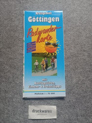 Göttingen und Umgebung: Radwanderkarte mit Ausflugszielen, Einkehr- & Freizeittipps und Stadtplänen, wetterfest, reissfest, abwischbar, GPS-genau. ... GPS-genau. 1:75000 (Radkarte / RK)