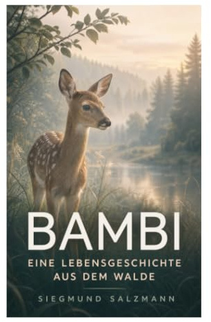 Bambi: Eine Lebensgeschichte aus dem Walde: Ein poetischer Tierroman über Rehkitz, Waldtiere, Erwachsenwerden und Jagdgefahr im Naturkreislauf