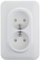 Schneider Electric SC5S262089 Double prise de courant avec terre Ovalis complet 230 V