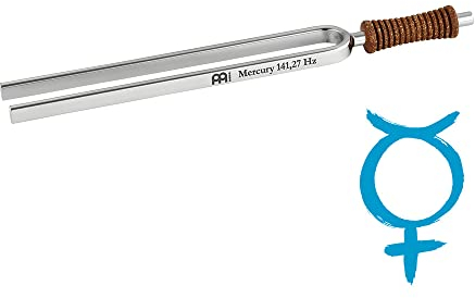 Sonic Energy Planeten Stimmgabel – Merkur 141,27 Hz / Cis3 – Für Meditation, Therapie, Zuhause – Inkl. Baumwolltasche (TF-ME)