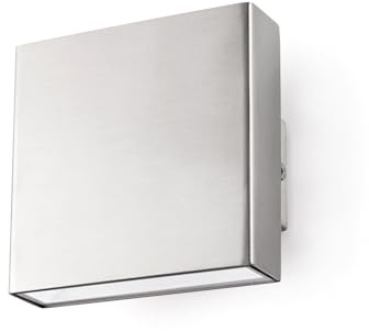 Faro Barcelona 70405 - KAULA 100 Wandleuchte aus Edelstahl