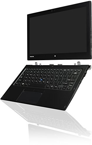Toshiba PT16AE-00Y03KGR Notebook Convertible Tablet-PC (Intel Core i5 m5-6Y54, 512GB Festplatte, 8GB RAM, Win 10 Pro) schwarz