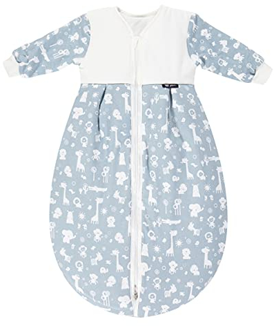 Alvi Schlafsack Mäxchen Thermo mit Arm | Babyschlafsack Außensack mit Arm | Winterschlafsack 3,0 TOG