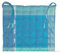 Garnier Thiebaut 39784 Mille Gardenias Lagon Stuhlkissen, Beschichtete Baumwolle, lagunenfarben