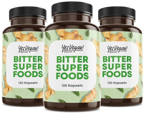 Bitter Superfoods Variante (3 Dosen (3x 120 Kapseln))